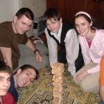 A former RLI participant with Ukrainian orphans